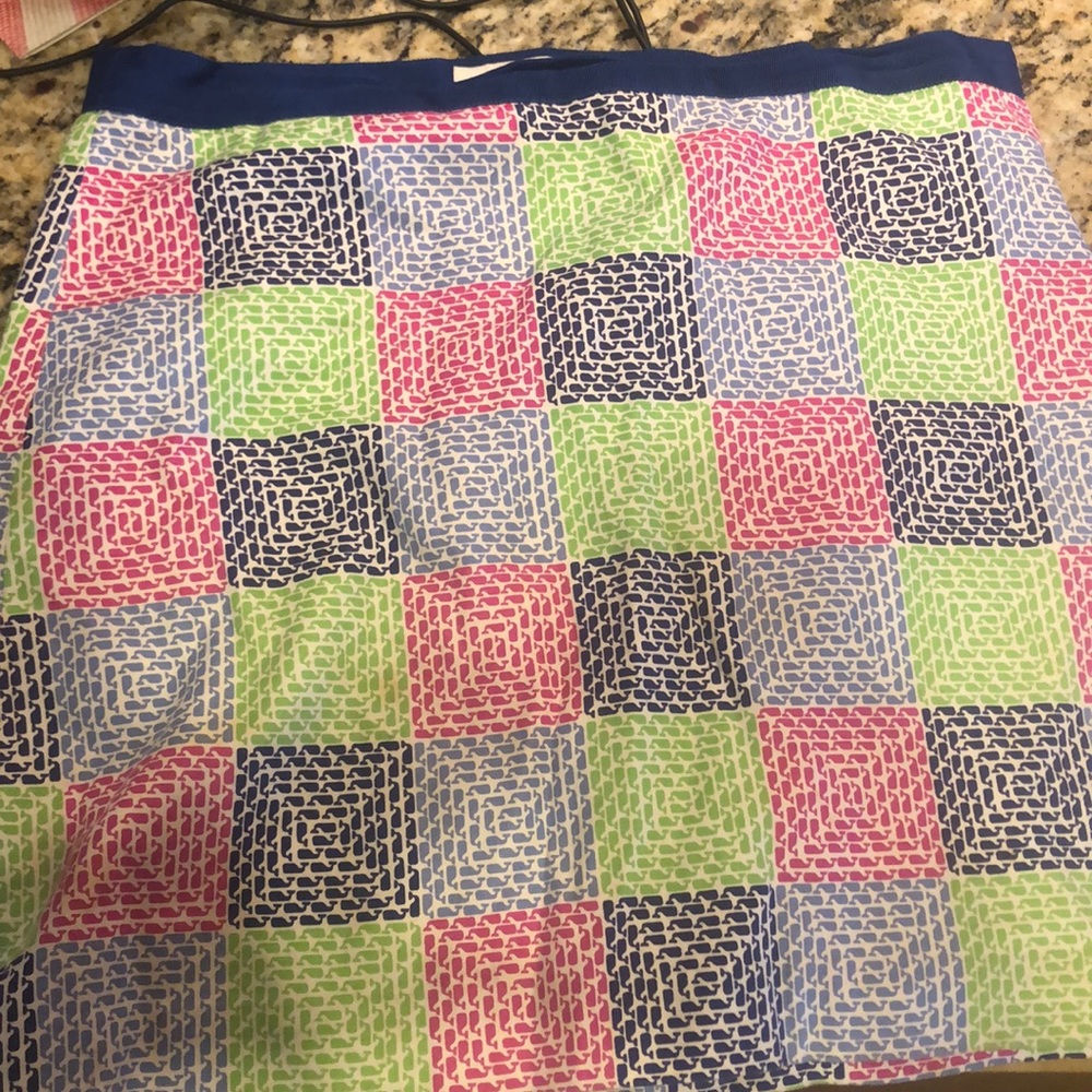 Vineyard Vines Patchwork 0 Lined Skirt - image 2